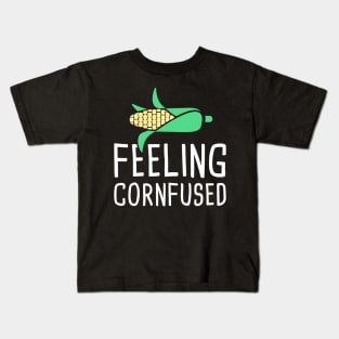 Feeling Cornfused – Farmer's Market Design Kids T-Shirt